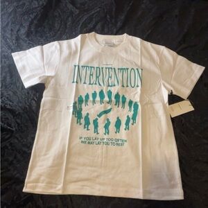 Students Golf Shirt Mens Small Fits medium Tee Short Sleeve Streetwear